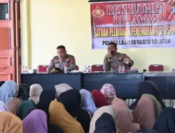 Polres Labusel Rekrut 85 Calon Relawan SPPG MBG di Kecamatan Sungai Kanan
