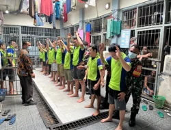 Polres Palas dan Rutan Kelas IIB Sibuhuan Gelar Razia Gabungan
