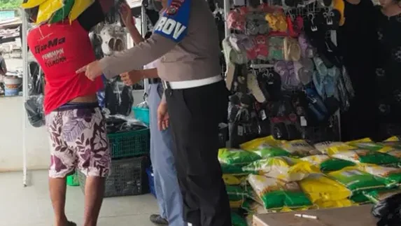 Polres Pelabuhan Belawan Gelar Gerakan Pangan Murah Polri