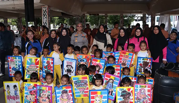 Polres Pematangsiantar Gelar Kampanye Serentak "Rise and Speak"
