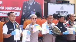 Polres Pematangsiantar Konferensi Pers Pengungkapan Kasus Pencurian, Penggelapan, Penadahan Ranmor dan Peredaran Narkoba
