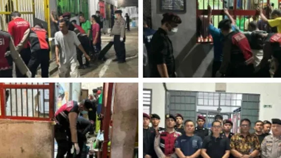 Polres Tapteng dan Lapas Sibolga Gelar Razia Gabungan Cegah Peredaran Narkoba dan Barang Terlarang