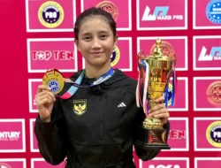Polwan Sumut Sabet Emas di Piala Dunia Kickboxing Uzbekistan