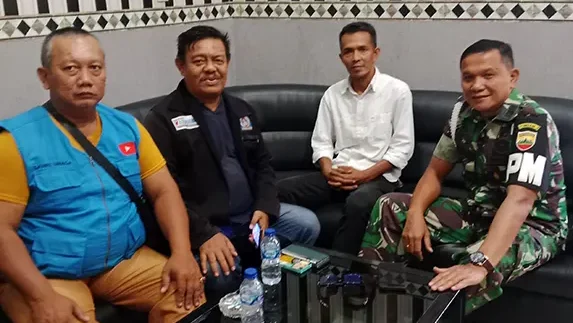 Redaksi Sdictv.id Silaturahmi ke Sub Denpom 1/4 Kisaran