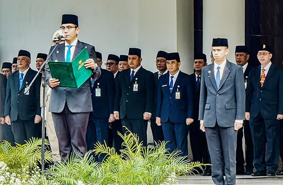 Rico Waas Pimpin Upacara Hari Kesaktian Pancasila 2025