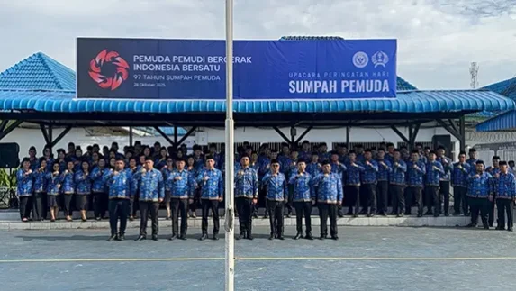 Rutan Kelas I Medan Gelar Upacara Peringatan ke-97 Hari Sumpah Pemuda Tahun 2025