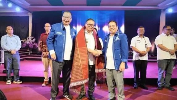 Wakil Bupati Karo Hadiri Peresmian Gedung Koperasi BAMAGNAS