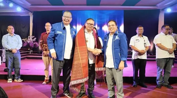 Wakil Bupati Karo Hadiri Peresmian Gedung Koperasi BAMAGNAS