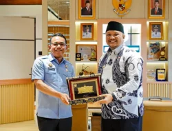 Zakiyuddin Harahap Terima Kunjungan Kerja Wakil Wali Kota Bengkulu