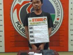 Satresnarkoba Polres Palas Bekuk Pengedar Sabu di Rumah Kontrakan