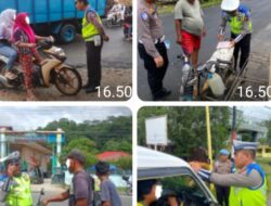 Operasi Zebra Toba 2025 Dimulai: Polres Tapteng Catat 65 Teguran dan 1 Kecelakaan di Hari Pertama