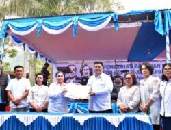 Bupati Samosir Terima Bantuan Mobil Ambulance