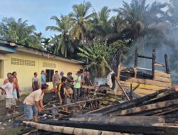 Tiga Rumah Hangus Terbakar: Polsek Manduamas Segera Tindak Lanjuti Laporan Warga