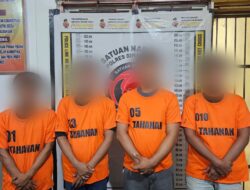 Berantas Narkoba Tanpa Kompromi, Polres Simalungun Bekuk Empat Pelaku, Amankan Sabu 37 Gram