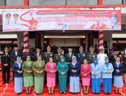Kapolres Tapteng Hadiri Upacara Hari Pahlawan 2025: Pesan Mensos Serukan Tiga Pilar Keteladanan Pahlawan