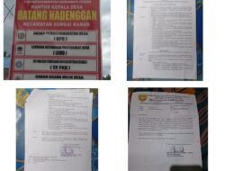 Pj Kades Batang Nadenggan Terbitkan SK Pengurus Perpustakaan Diduga Cacat Hukum