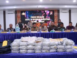 Polres Asahan Gagalkan Penyelundupan 76 Kilogram Sabu