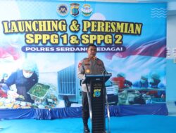 Kapolda Sumut Resmikan Dua SPPG di Sergai, Tegaskan Komitmen Dukung Program MBG Nasional