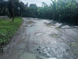 Diduga Dampak Galian C Sungai Laubura Jalan Besar Namorambe Menuju Pancur Batu Hancur