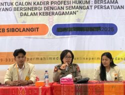 Polda Sumut Sampaikan Materi Penegakan Hukum pada MAPERCA PERMAHI Medan
