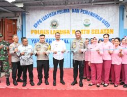 Polda Sumut Resmikan SPPG I Polres Labusel