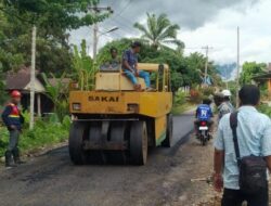 Pemkab Tapteng Tingkatkan Ruas Jalan Sorkam-Simargarap Kecamatan Pasaribu Tobing Sepanjang 2.829 M
