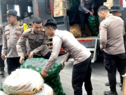 Bantuan Pangan Bertahap Diterbangkan, Kapolda Sumut Kembali Tinjau ke Lokasi Bencana