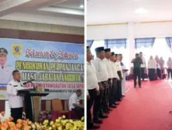 Wabup Syahdian Kukuhkan BPD se-Kabupaten Labusel, Wujudkan Desa yang Maju dan Berintegritas
