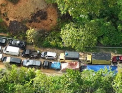 Situasi Terkini Longsor Parsikaman KM 38: Akses Terputus Total, Tim Bid TIK Polda Sumut Lakukan Pemantauan Udara