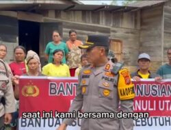 Polres Taput Pasang 4 Titik Sumur Bor di Wilayah Terdampak Bencana Longsor dan Banjir