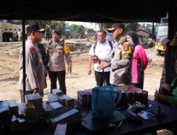Polri Dirikan Posko Kesehatan, Keamanan Hingga Dapur Lapangan untuk Warga Terdampak Banjir Tapsel