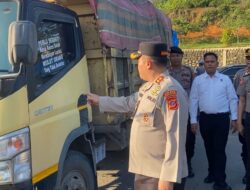 Polres Labusel Kirim Bantuan Kemanusiaan untuk Bencana