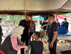 Dapur Umum dan Layanan Kesehatan Posko Brimob Polda Sumut Jadi Andalan Warga Terdampak Banjir di Batang Toru