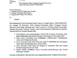 Plt Kadis Pendidikan Tapteng Keluarkan Surat Pemberitahuan Pelaksanaan Pendidikan Masa Tanggap Darurat