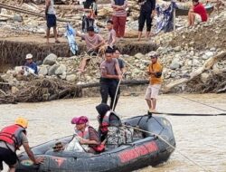 Polda Sumut Evakuasi Warga Sakit & Urgen Terdampak Bencana di Garoga