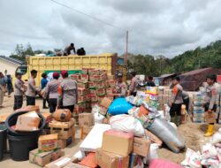 Dukungan Kemanusiaan di Tapsel: Posko Aman Nusa II Distribusikan Bantuan ke Aek Ngadol, Huta Godang dan Garoga