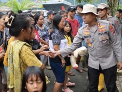 118 Warga Rusunawa dan 21 Pengungsi Terima Bantuan Sembako dari Polres Tapteng
