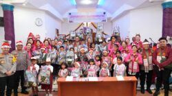 Dalam Doa dan Kasih, Kapolda Sumut Rayakan Natal Bersama Warga Terdampak Bencana di Adiankoting