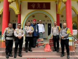 Kapolres Tanah Karo Bersama PJU Salurkan Bantuan Sembako ke Pesantren Al Purbanta