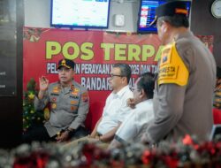 Kapolda Sumut Cek Pos Pengamanan Nataru di Bandara Kualanamu
