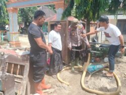 Polda Sumut Bangun Sumur Bor untuk Warga Tapsel