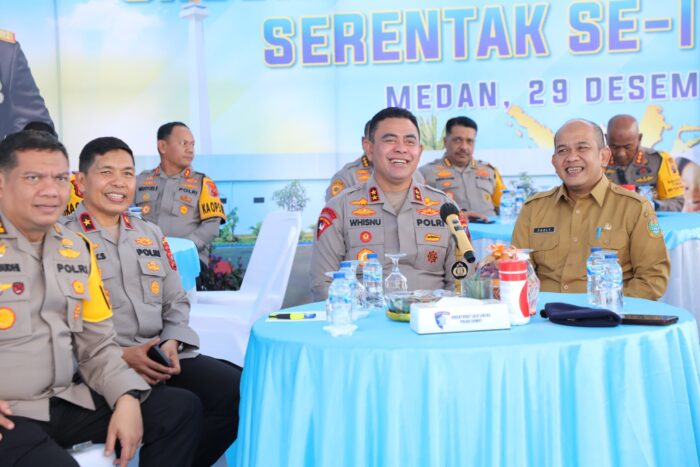 Polda Sumut Ikuti Groundbreaking 436 SPPG Polri Secara Zoom