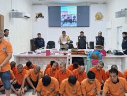 Dua Bulan Terakhir, Polres Madina Ungkap 18 Kasus Narkoba dan Amankan 20 Tersangka