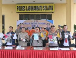 Gelar Konferensi Pers Akhir Tahun, Polres Labusel Paparkan Semua Kinerja Disiplin dan Pencapaian Serta Inovasi