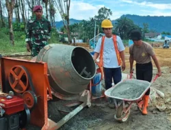 Aksi Nyata Brimob Sumut di Lima Desa Batang Toru, Pemulihan Terus Berjalan