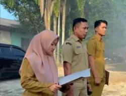 Apel Digelar di Halaman Kantor Bapenda Kabupaten Batu Bara