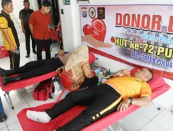 Bidlabfor Polda Sumut Peringati HUT Ke-72 Labfor Polri dengan Bakti Sosial dan Donor Darah