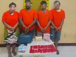 Bongkar Jaringan Sabu di Kampung Baru, Polda Sumut Amankan 4 Pelaku dan 1 Kg Narkotika