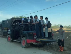 Brimob Sumut Hadir Mengantar Masa Depan Anak-Anak Garoga