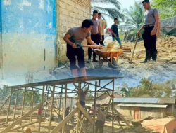 Brimob Sumut Terus Dampingi Warga, Pembersihan Rumah dan Masjid Capai Progres Signifikan